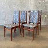 Modern Danish Dining Chairs Set Of Four