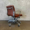 Mid Century Modern Style Leather Chair