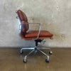 Mid Century Modern Style Leather Chair