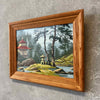 Vintage Mid Century Asian Themed Paint by Numbers Painting