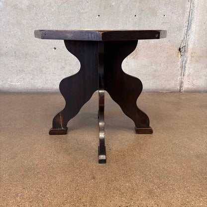 1930s California Tile Table - Wood Base With D&M Tiles