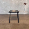 Tiled Patio Side Table With Spanish Dancer Scene