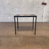 Tiled Patio Side Table With Spanish Dancer Scene