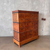 Early 20th Century Tiger Oak Antique Catalog File Cabinet Made By Globe