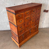 Early 20th Century Tiger Oak Antique Catalog File Cabinet Made By Globe