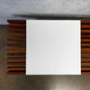 Vintage Mid Century Modern Slat Bench / Coffee Table