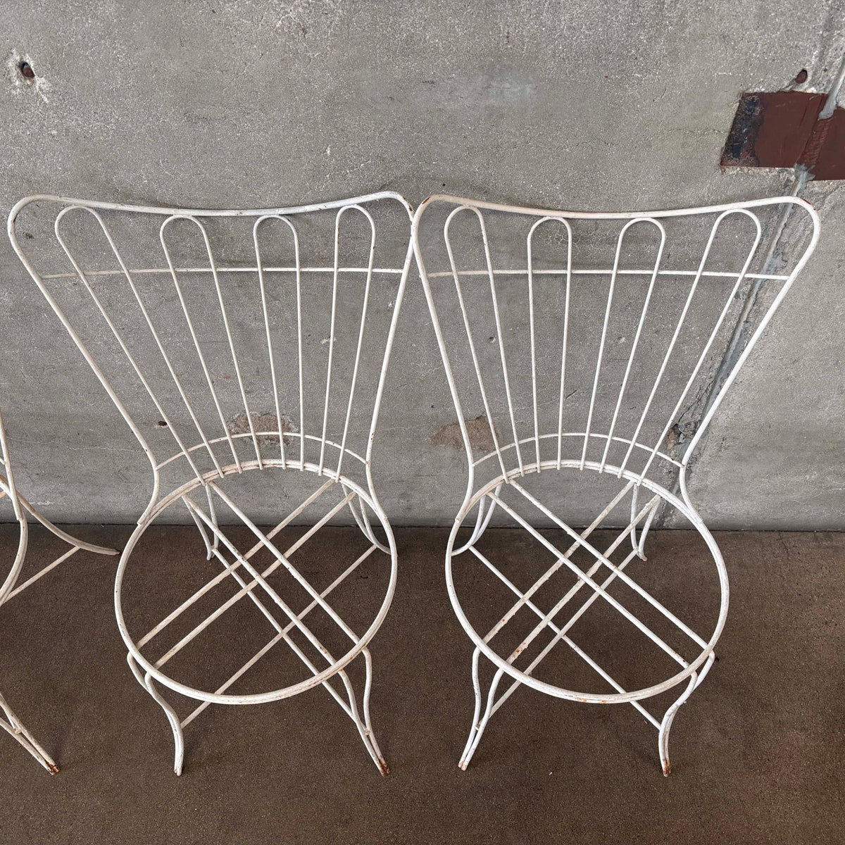 Set of Four Mid Century Modern Homecrest Patio Chairs