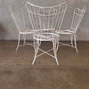 Set of Four Mid Century Modern Homecrest Patio Chairs