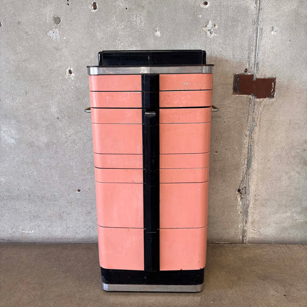 Vintage American Dental Cabinet #2 in Salmon