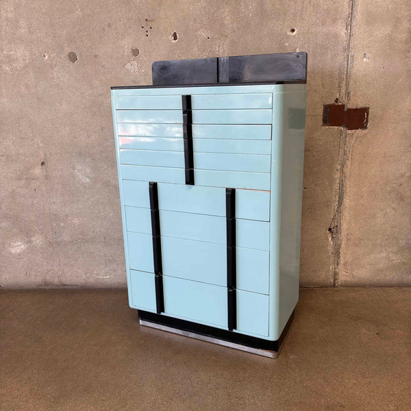 Vintage American Dental Cabinet #3 in Robins Egg