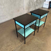 Pair of Mid Century Vista Of California Nightstands