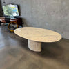 Vintage Marble Italian Dining Table Circa 1975