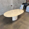 Vintage Marble Italian Dining Table Circa 1975