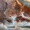 Rockledge Moonlight Oil Painting - Signed
