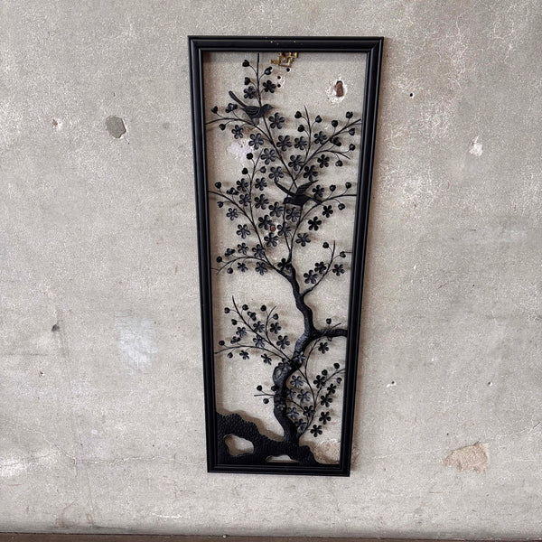 Mid Century Modern Sculptural Wall Hanging #1