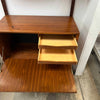 Single Bay Walnut Wall Unit w/Secretary By Poul Cadovious - With Key