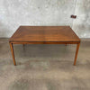 Mid Century Dining Table w/Two Leaves By Mount Airy Chair Co.
