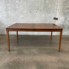 Mid Century Dining Table w/Two Leaves By Mount Airy Chair Co.
