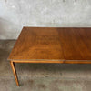 Mid Century Dining Table w/Two Leaves By Mount Airy Chair Co.