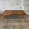 Mid Century Dining Table w/Two Leaves By Mount Airy Chair Co.