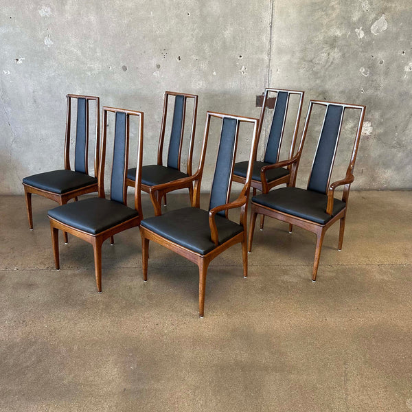 Set of 6 Dining Chairs by Mount Airy Chair Co. C. 1960's