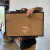 80's Art Deco Style Panel Mirror