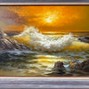 Vintage Oil On Canvas
