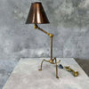 Vintage Solid Brass Articulating Lamp