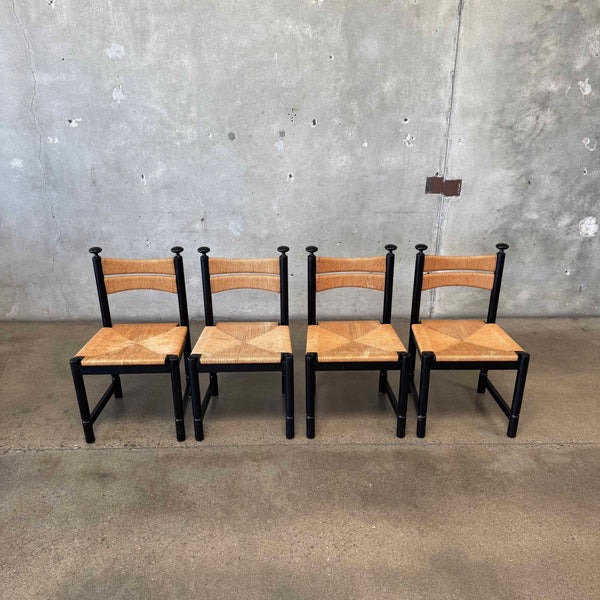 Set of 4 Ilmari Tapiovaara Dining Chair for Label