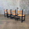 Set of 4 Ilmari Tapiovaara Dining Chair for Asko