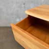 Mid Century Solid Oak Dresser, Circa 1950