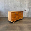 Mid Century Solid Oak Dresser, Circa 1950