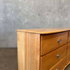 Mid Century Solid Oak Dresser, Circa 1950