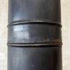 Vintage Mid Century Modern Green Glaze Ceramic Aztec Fireplace