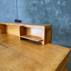 1950s Architects Desk With Hidden Flat File Drawer w/ Key