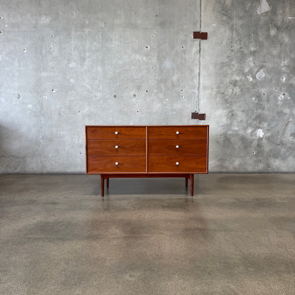 Mid Century Modern Walnut Dresser By Kipp Stewart For Drexel Declaration