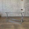 Mid Century Chrome Console