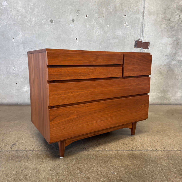 Mid Century Modern Walnut Dresser
