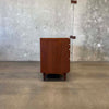 Mid Century Modern Walnut & Cane Credenza