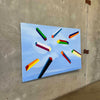 Hard Edge Painting On Canvas