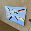 Hard Edge Painting On Canvas