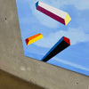 Hard Edge Painting On Canvas