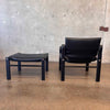 Vintage Armchair Lounger & Ottoman