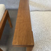 Scandinavian Hans Wegner Style Lounge Chair & Ottoman