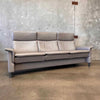 Norwegian Batick Grey Three Seat High Back Reclining Sofa For Stressless