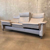 Norwegian Batick Grey Three Seat High Back Reclining Sofa For Stressless