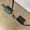 Pair of Ron Rezek Floor Lamps In Black