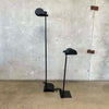 Pair of Ron Rezek Floor Lamps In Black