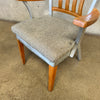 Art Deco Shaw Walker Aluminum & Wood Arm Chair - AS IS