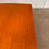 Vintage UK Scandinavian Beechwood Sculpted Console Table